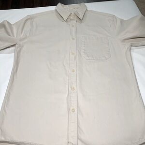 🔹Men’s Zara Light Canvas Button Down Shirt..